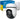 Tapo C500 Telecamera Wi-Fi Esterno 1080P FHD, 360° Visuale, Visione Notturna